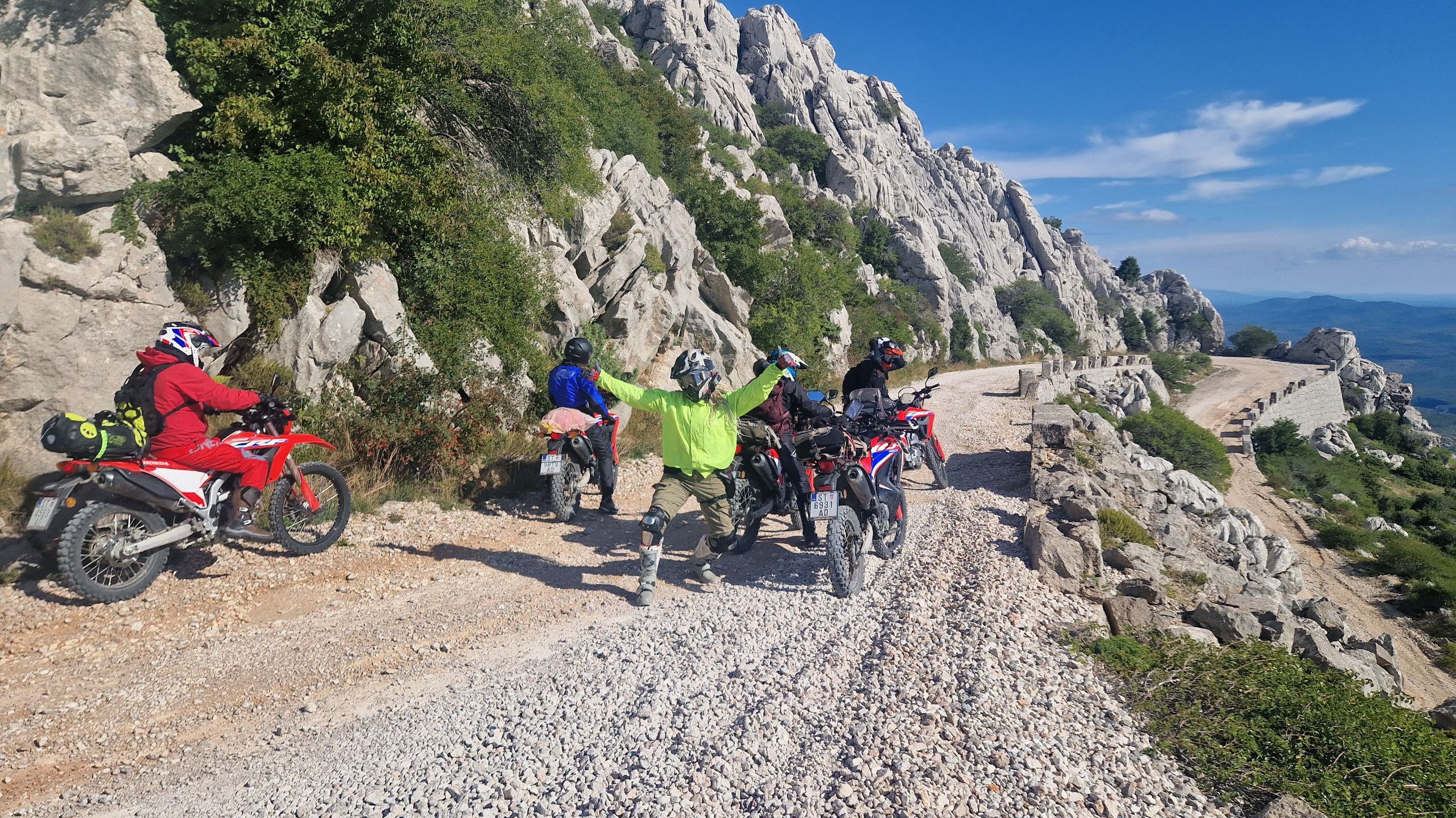 Funmoto ADVentures sightseeing 4 day only womens motorcycle tour in Croatia fun on bikes