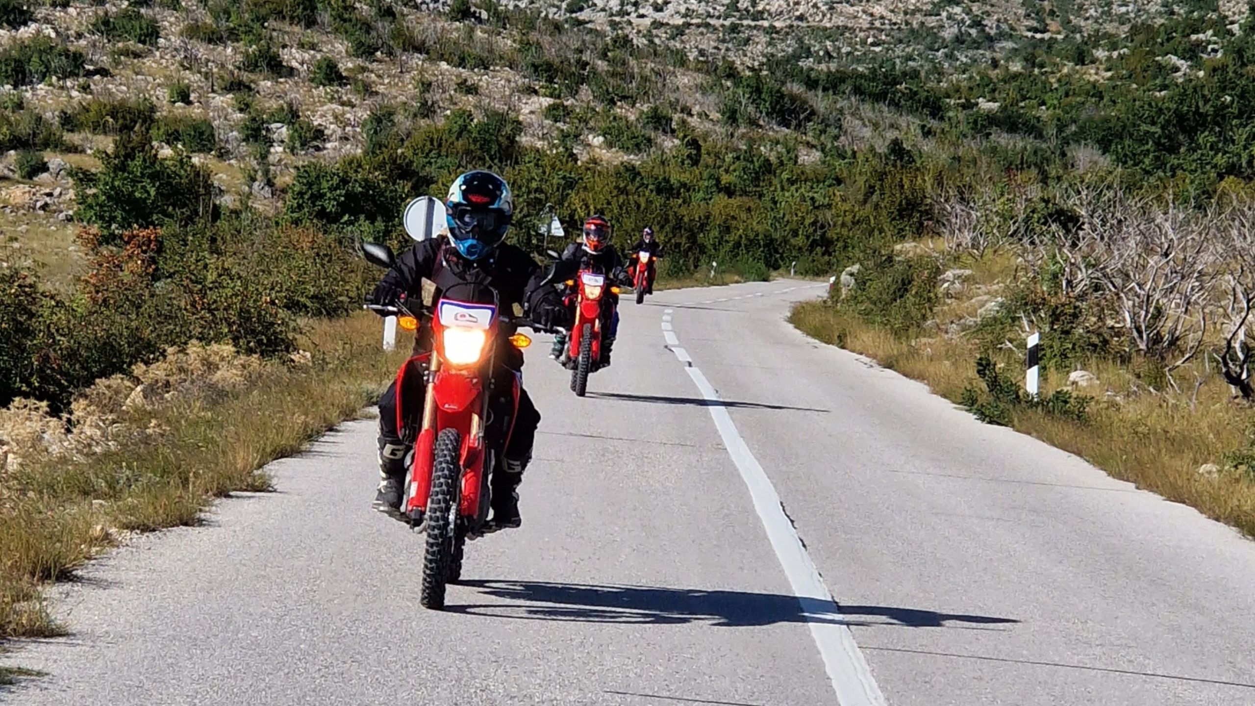 Funmoto ADVentures sightseeing 4 day only womens motorcycle tour in Croatia the road ride