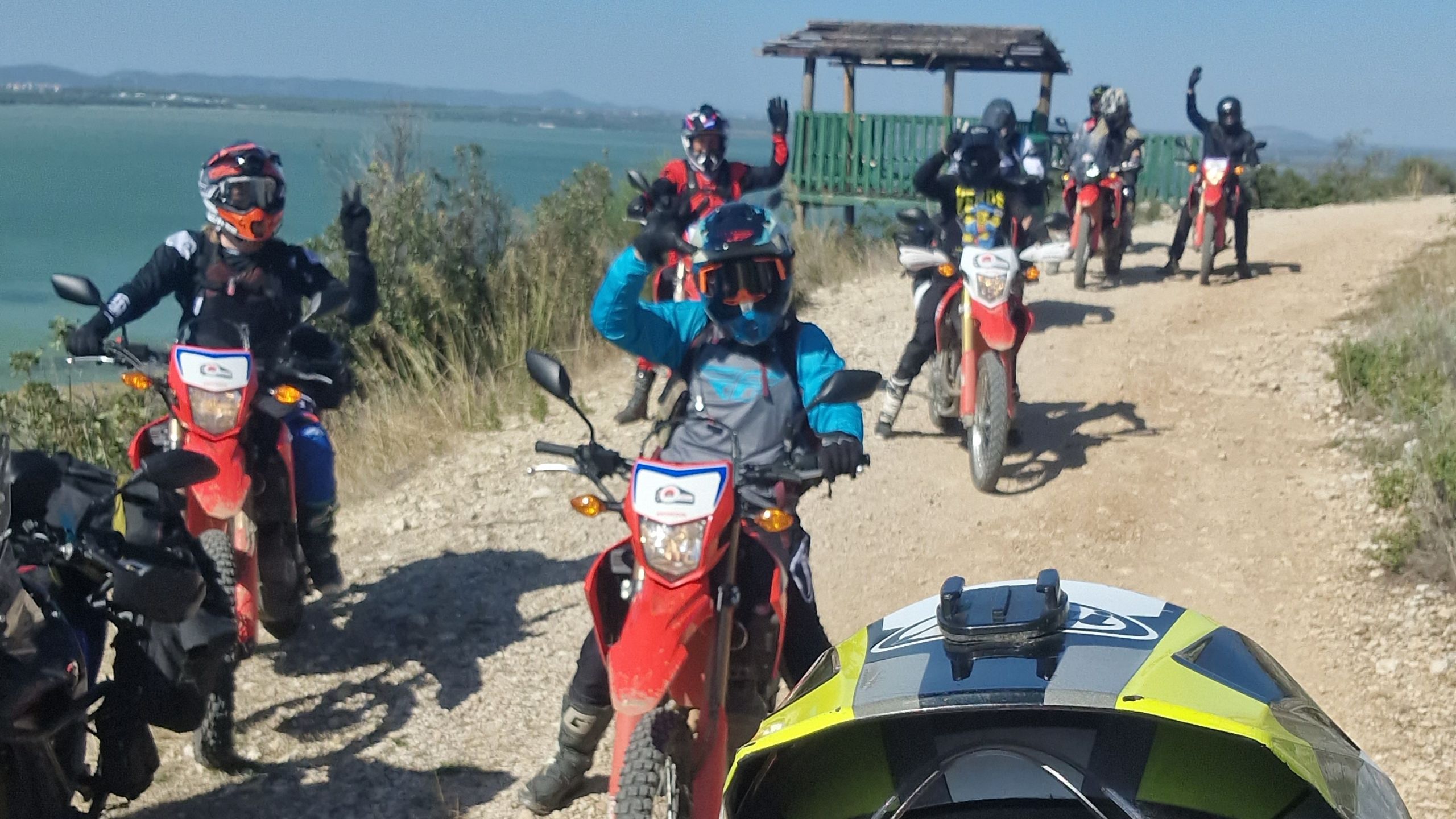 Funmoto ADVentures sightseeing 4 day only womens motorcycle tour in Croatia in the ride