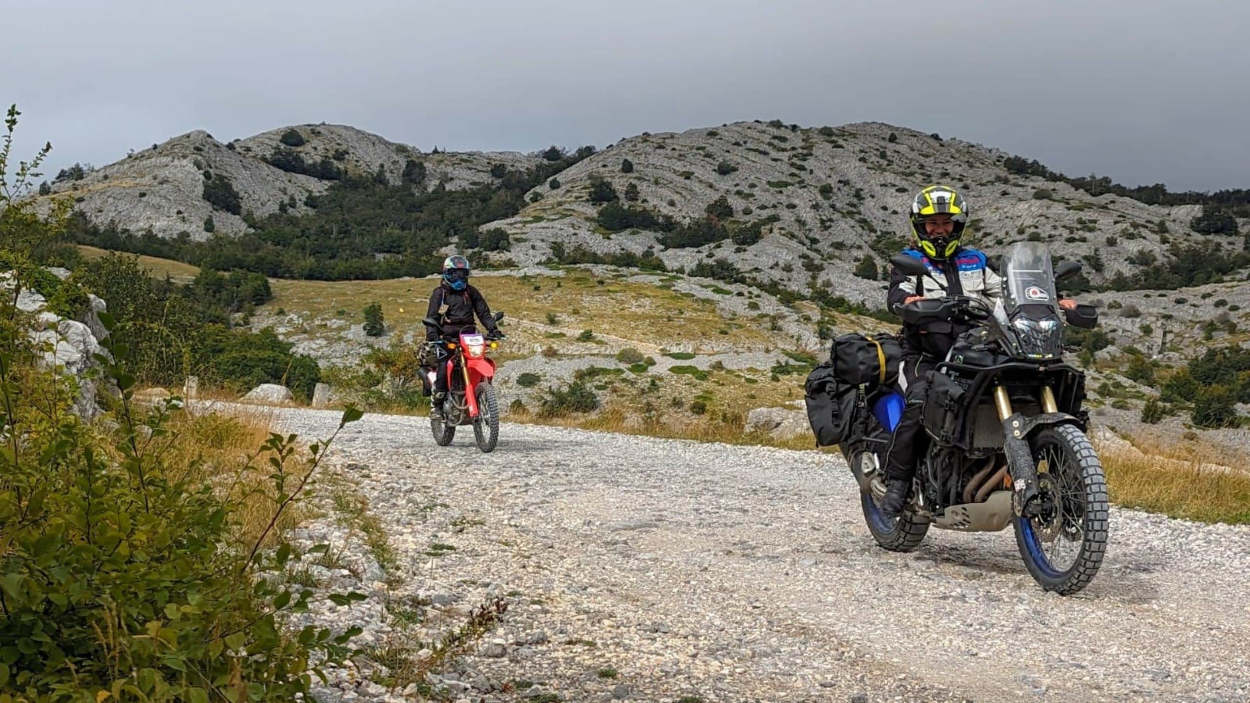 Funmoto ADVentures sightseeing 4 day only womens motorcycle tour in Croatia a guide and a guest