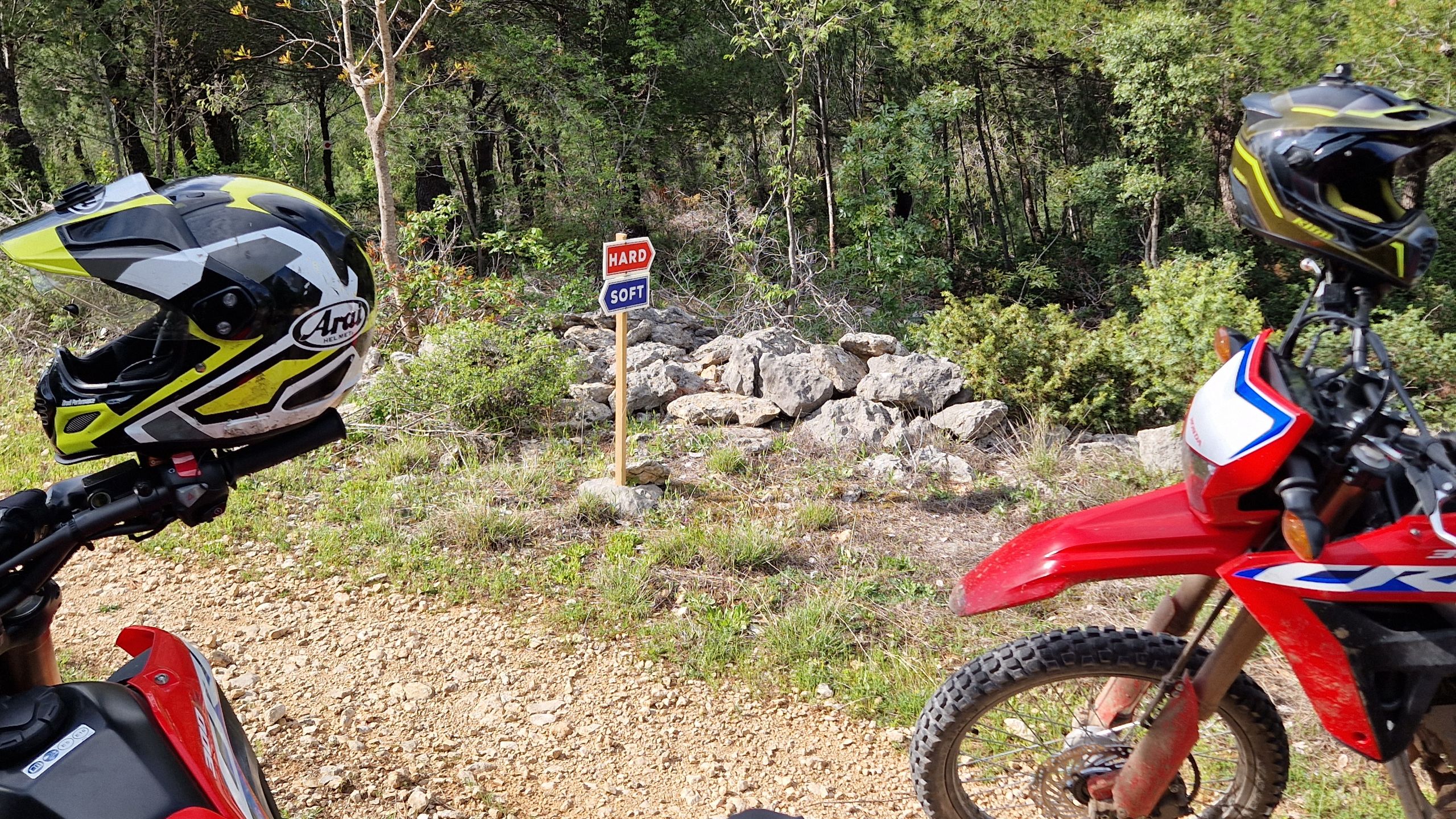 Funmoto ADVentures sightseeing motorcycle tour in Croatia hard and soft trails